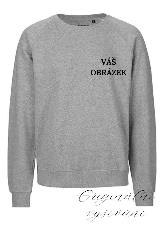 Unisex mikina s výšivkou na přání